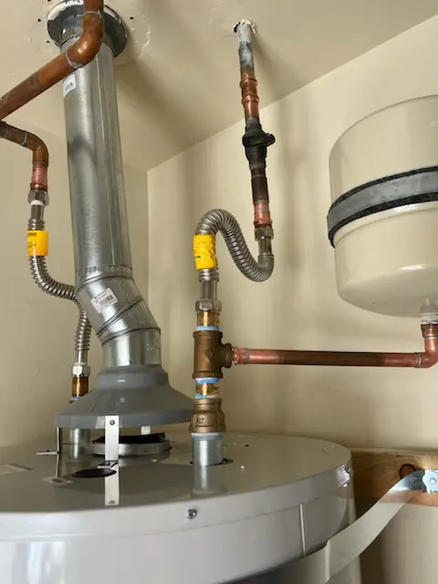 Water heater installation and plumbing repair in Foxborough